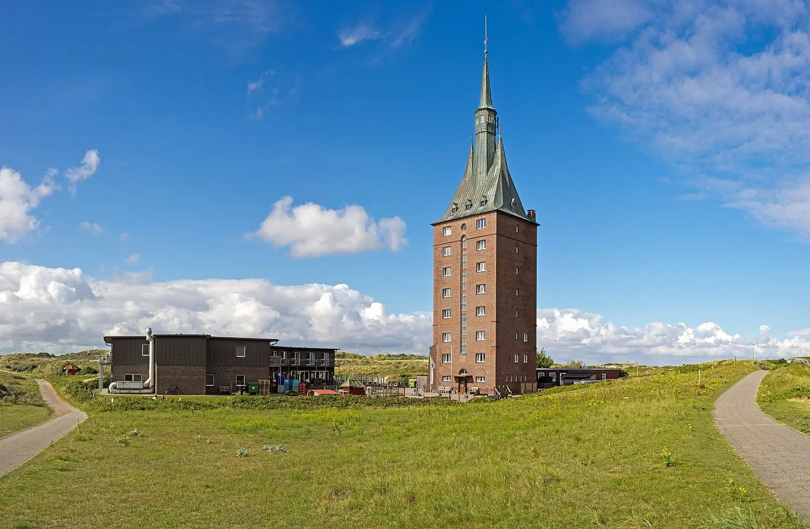 Westturm von Wangerooge mit Jugendherberge